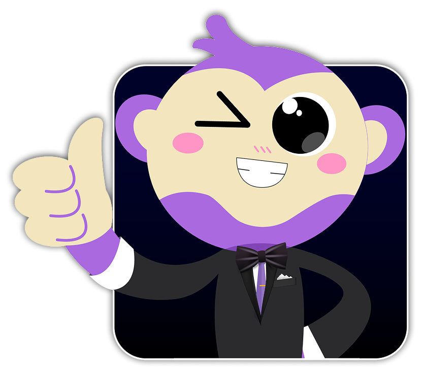 MonkeyStake Support Mascot